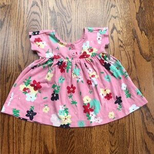 Hanna Andersson Floral Dress 6-12 Months